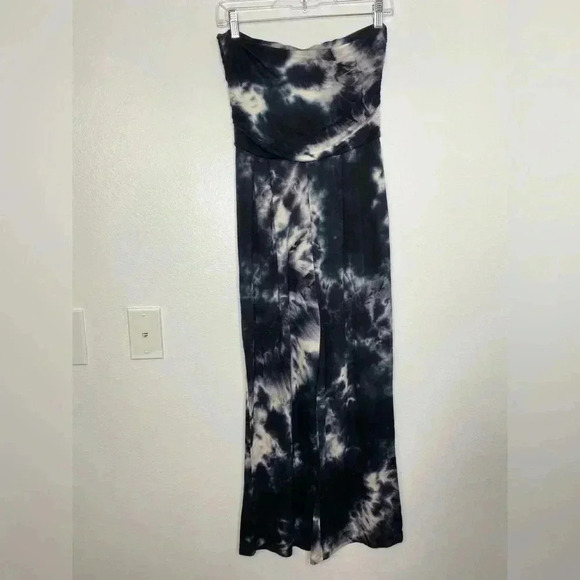 Antistar Tie Dye Strapless Romper Jumpsuit - Picture 5 of 7